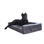 Orthopedic 3 Sided Bolster Bed Bullybeds.com