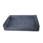 Orthopedic 3 Sided Bolster Bed Bullybeds.com