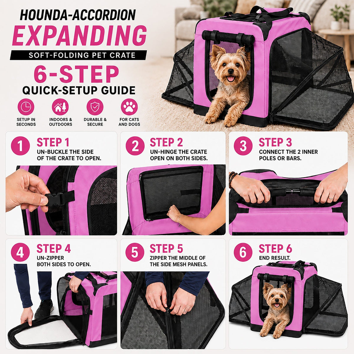 Soft-Sided Dog Crate product image 25