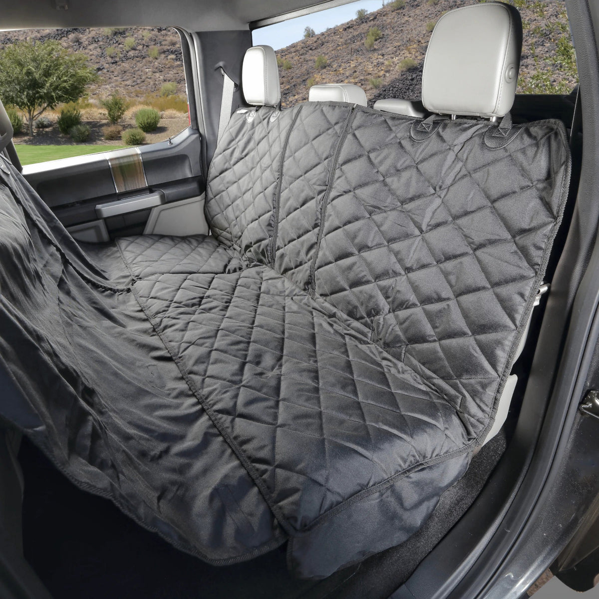 4Knines Crew Cab Cover with hammock black