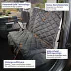 4Knines Crew Cab Cover black infographic