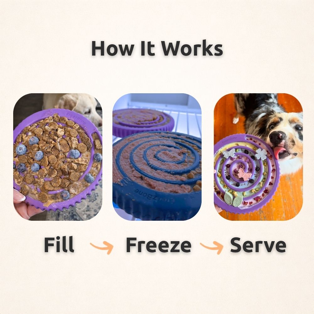 Refillable Swirl Dog Enrichment Toy product image 4