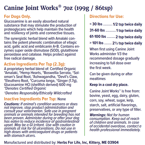 Dog Joint Supplement product image 6