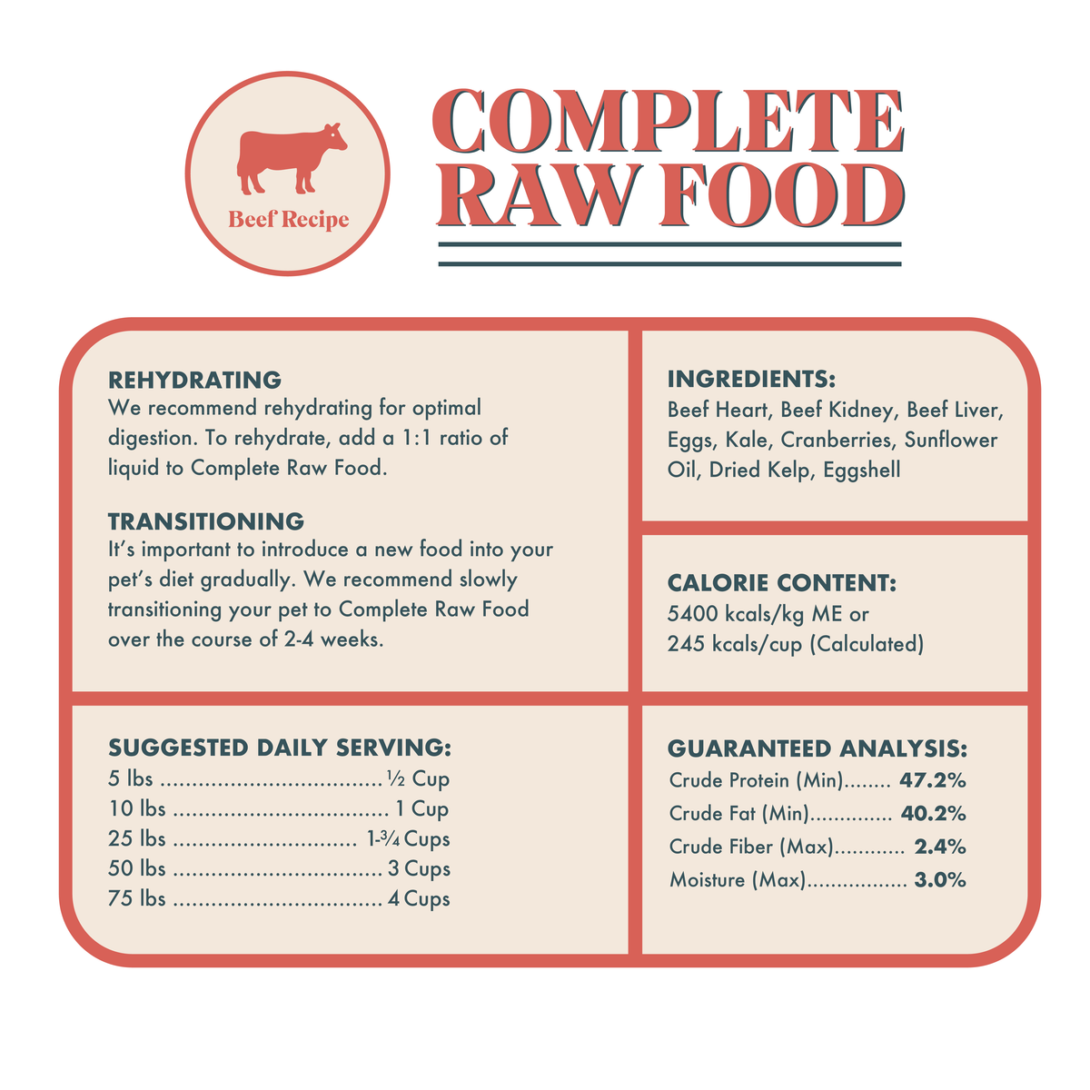 Freeze-Dried Raw Beef Dog Food product image 5