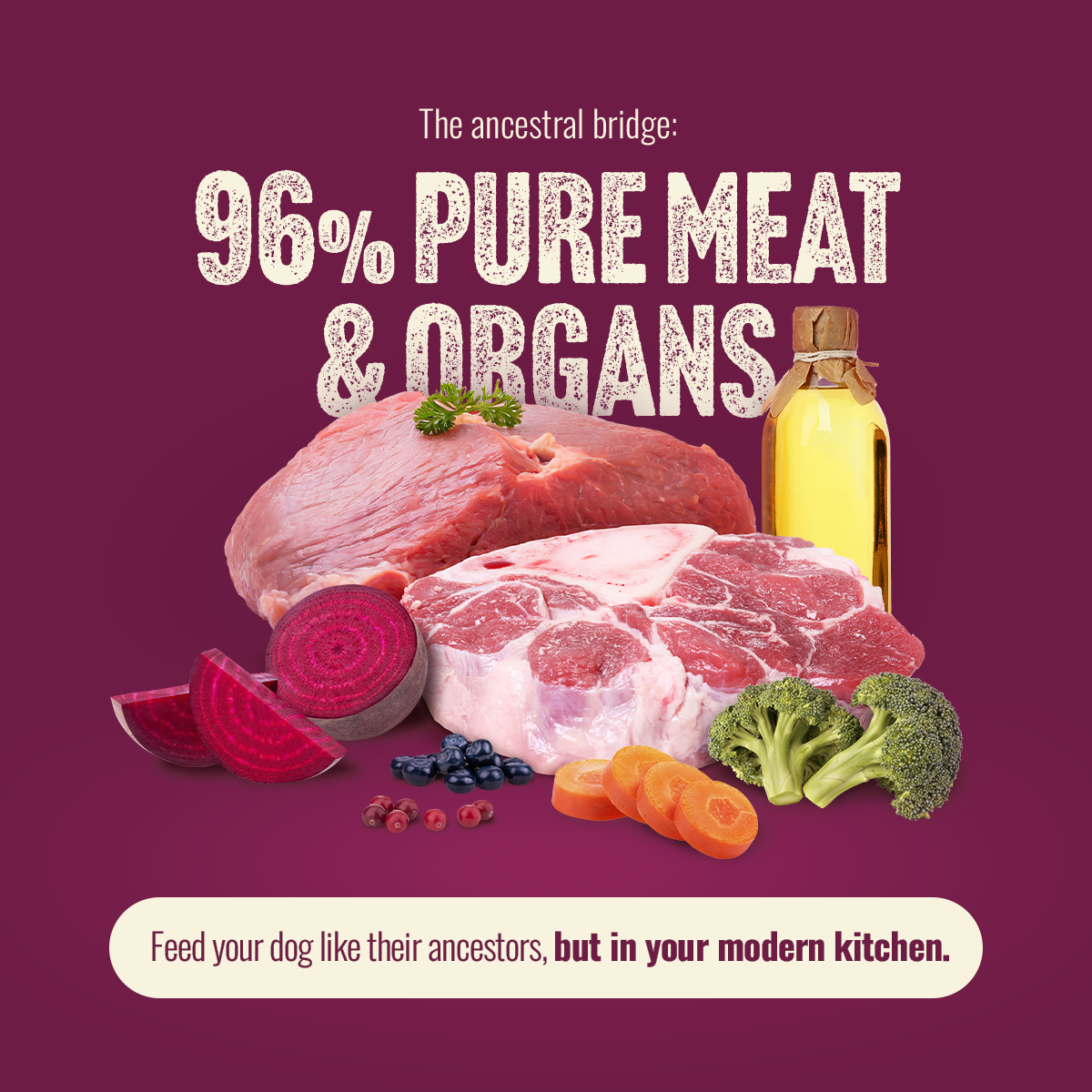 Freeze-Dried Beef and Pork Dog Food Morsels product image 3