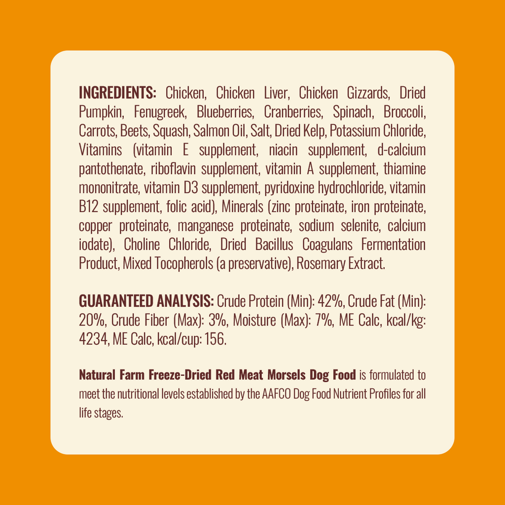 Freeze-Dried Dog Food product image 9