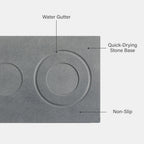 Stone-Base Dog Bowl Set product image 4