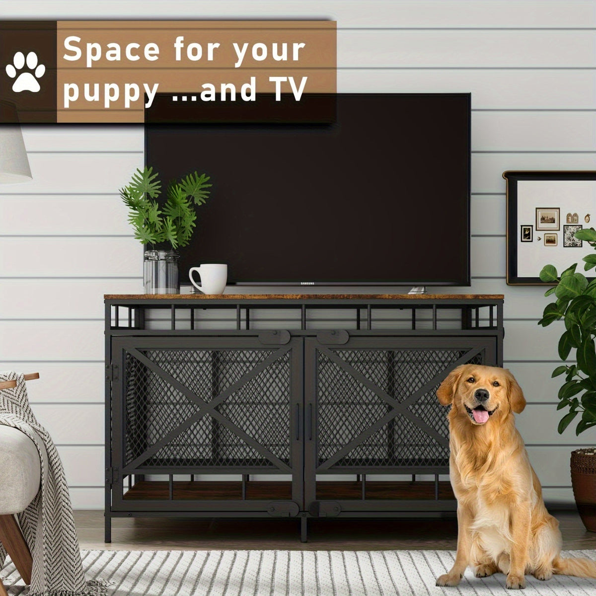 Furniture-Style Dog Crate product image 2