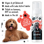 No-Rinse Flea and Tick Dog Shampoo with Neem Oil, Waterless Coat Care for Quick Between-Bath Grooming source image 2