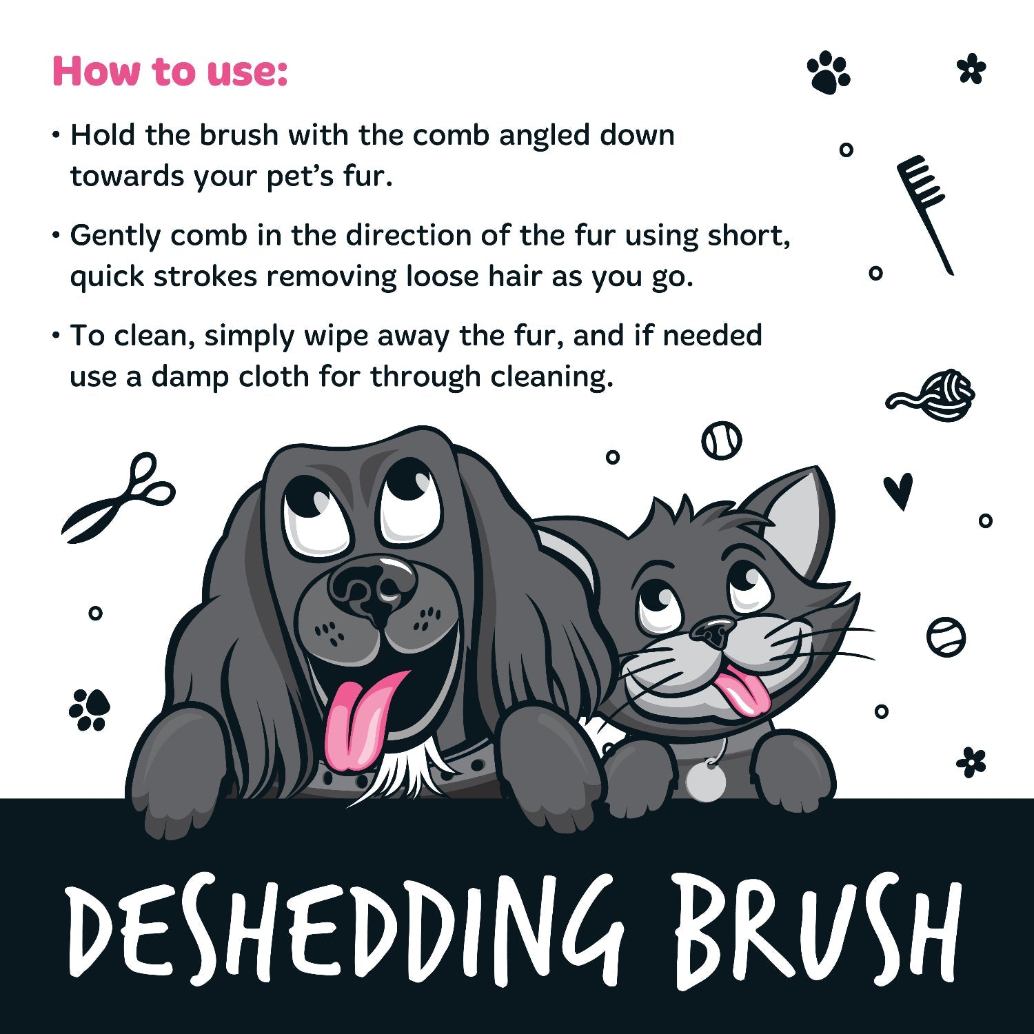 Pet Deshedding Brush product image 3