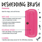 Pet Deshedding Brush product image 2