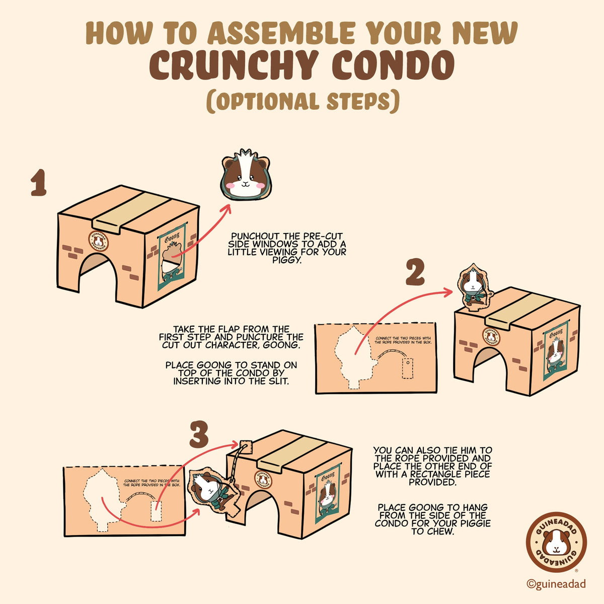 Guinea Pig Cardboard Hideout product image 7