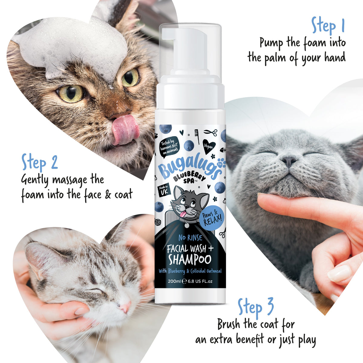 Cat No-Rinse Shampoo product image 6
