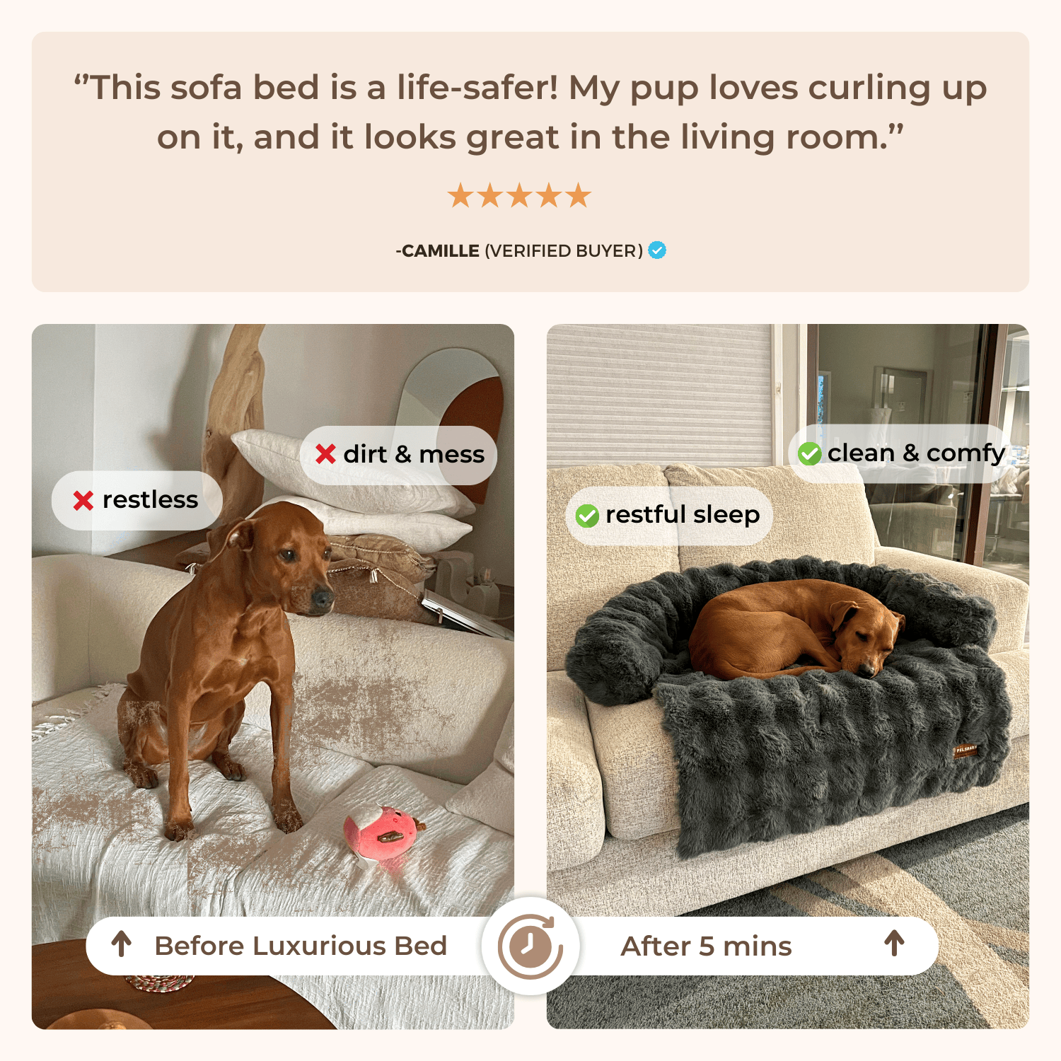 Dog Sofa Bed product image 2