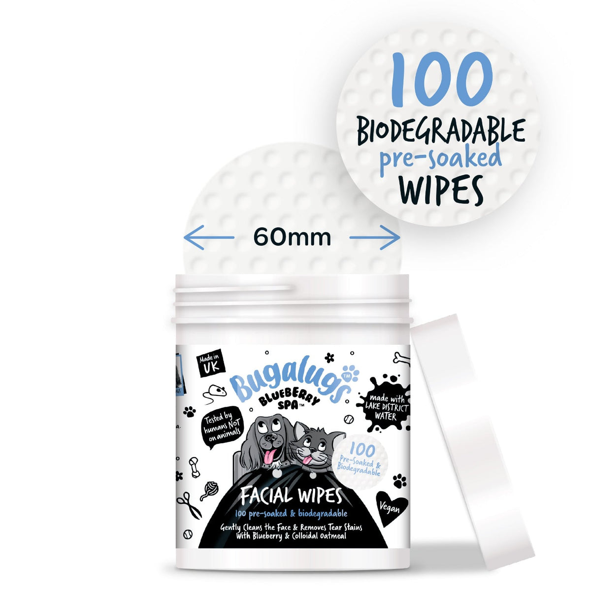 Pet Facial Wipes product image 5