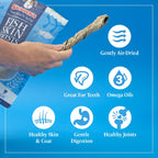 Fish Skin Twists - Try For £1 - Skipper's Pet Products