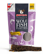 Air-Dried Wolf Fish Skin Dog Chews, Short / 70g