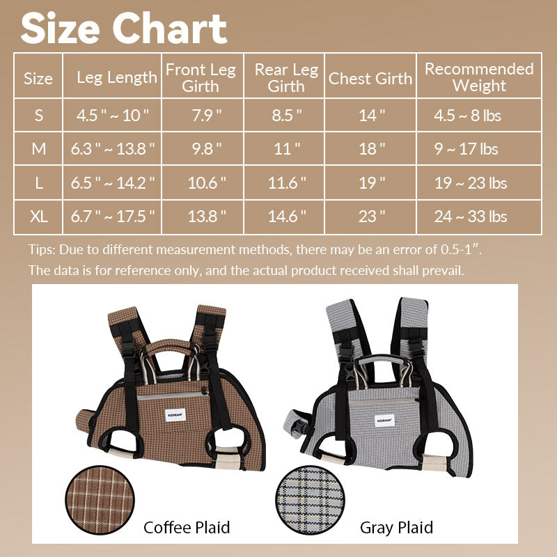 Dog Carrier Backpack for Cool, Comfortable Walks, Travel and Hiking with Four-Leg-Out Airflow