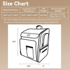 Pet Travel Backpack Tent for Cats and Small Dogs, Expandable 360° Ventilated Carrier for Car Trips, Camping and Home