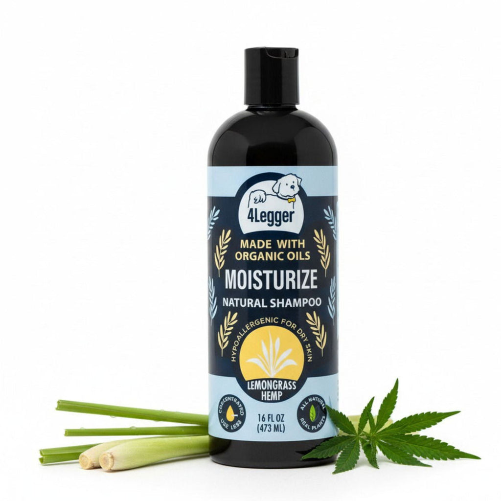 Organic Lemongrass and Hemp Dog Shampoo product image 1