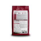 Nutrisource beef and rice back of bag