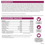 Ingredients & Guaranteed Analysis
