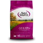 Chicken and Rice Dry Cat and Kitten Food, 12 lb