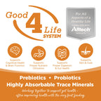 Advertisement for Good 4 Life System with Altech branding and health benefits listed.