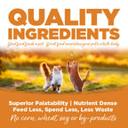 Quality Ingredients - Good food feeds a pet. Great food nourishes your pet's whole body.