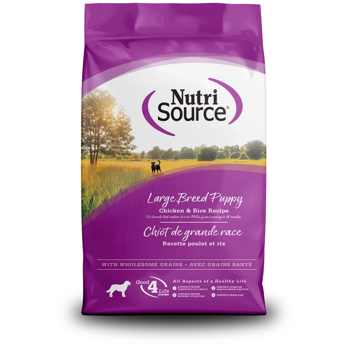 Large Breed Puppy - bag front