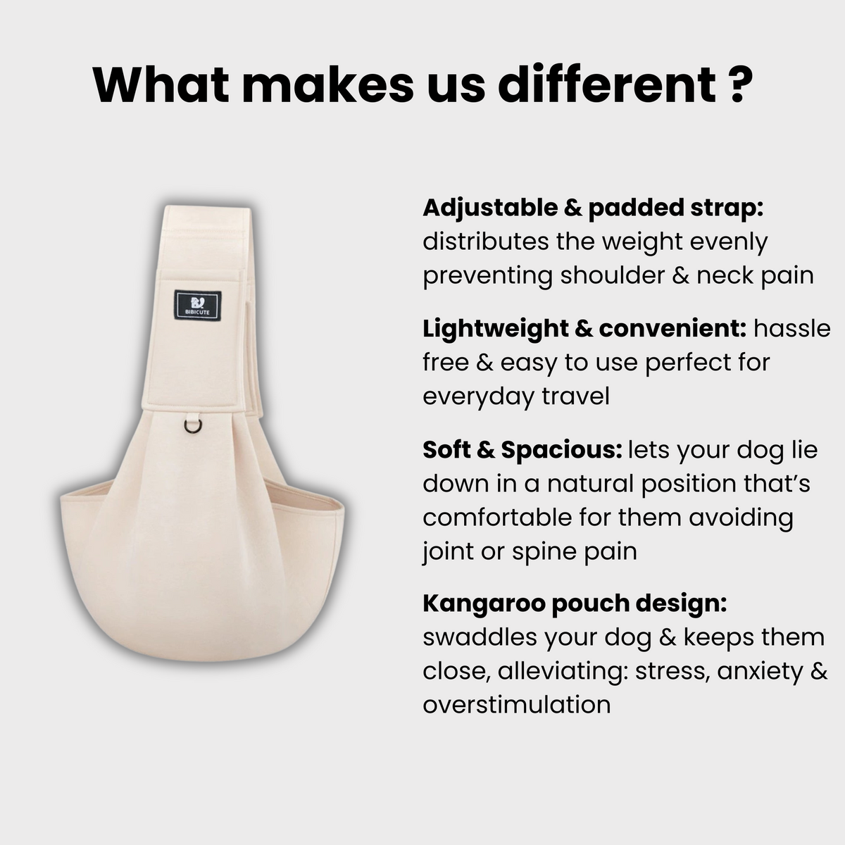 Small Pet Carry Sling product image 2