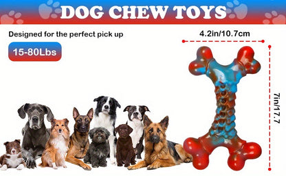 Dog Chew Toys for Aggressive Chewers - Indestructible Tough Dog Toys for Large Breed Dogs, Durable Heavy Duty Chew Toy Bundle 1/2/4/5 Pack, Long-Lasting Rubber Dog Toy for Power Chewers
