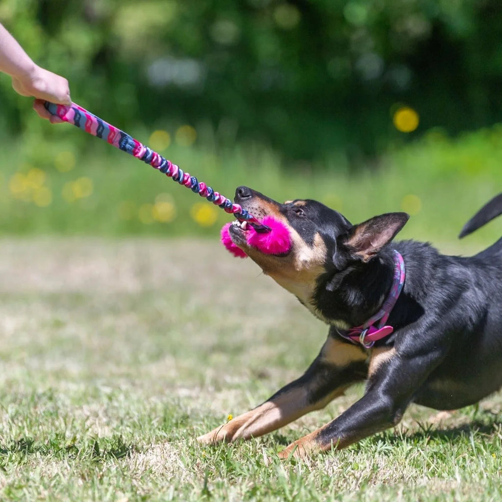 Interactive Faux Fur Dog Tug Toy product image 3