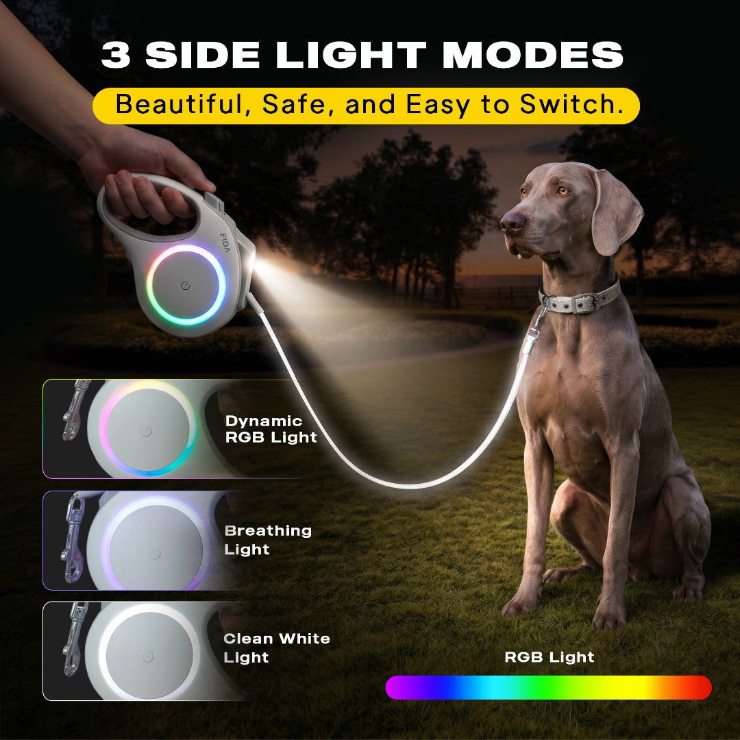 LED Retractable Dog Leash product image 3