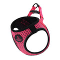 Reflective Air Mesh No-Choke Dog Harness, XXS (4-6lbs) / Hot Pink