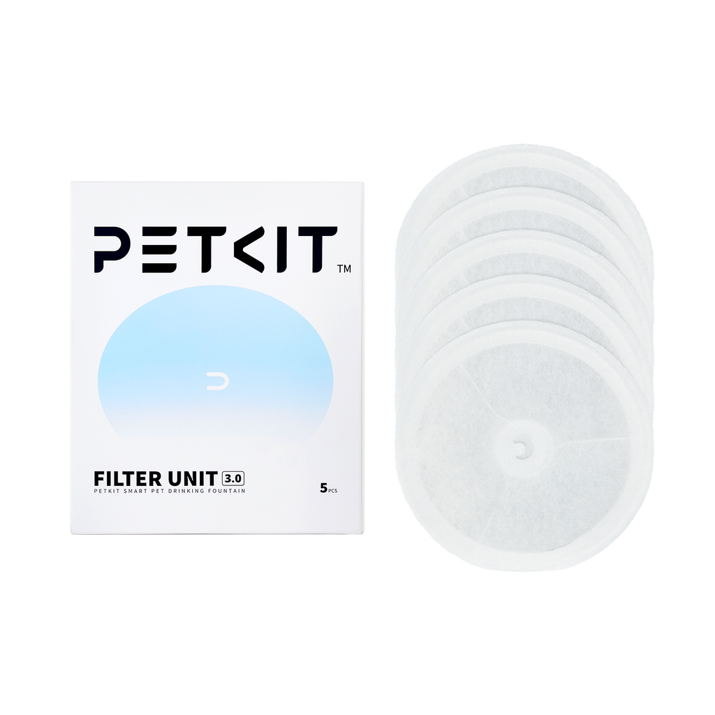 Pet Water Fountain Replacement Filters 1 Pack (5 Pcs)