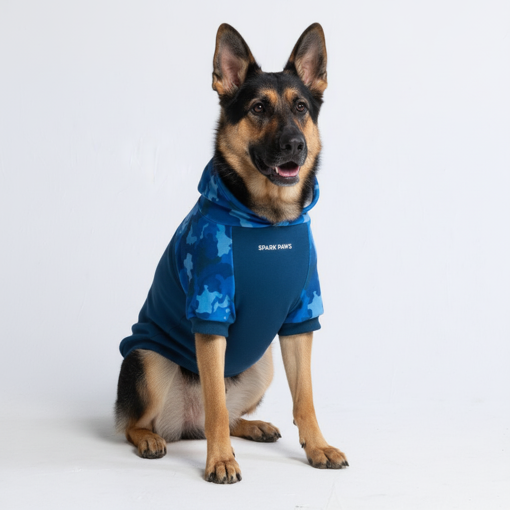 Stretch Fleece Camo Dog Hoodie product image 49