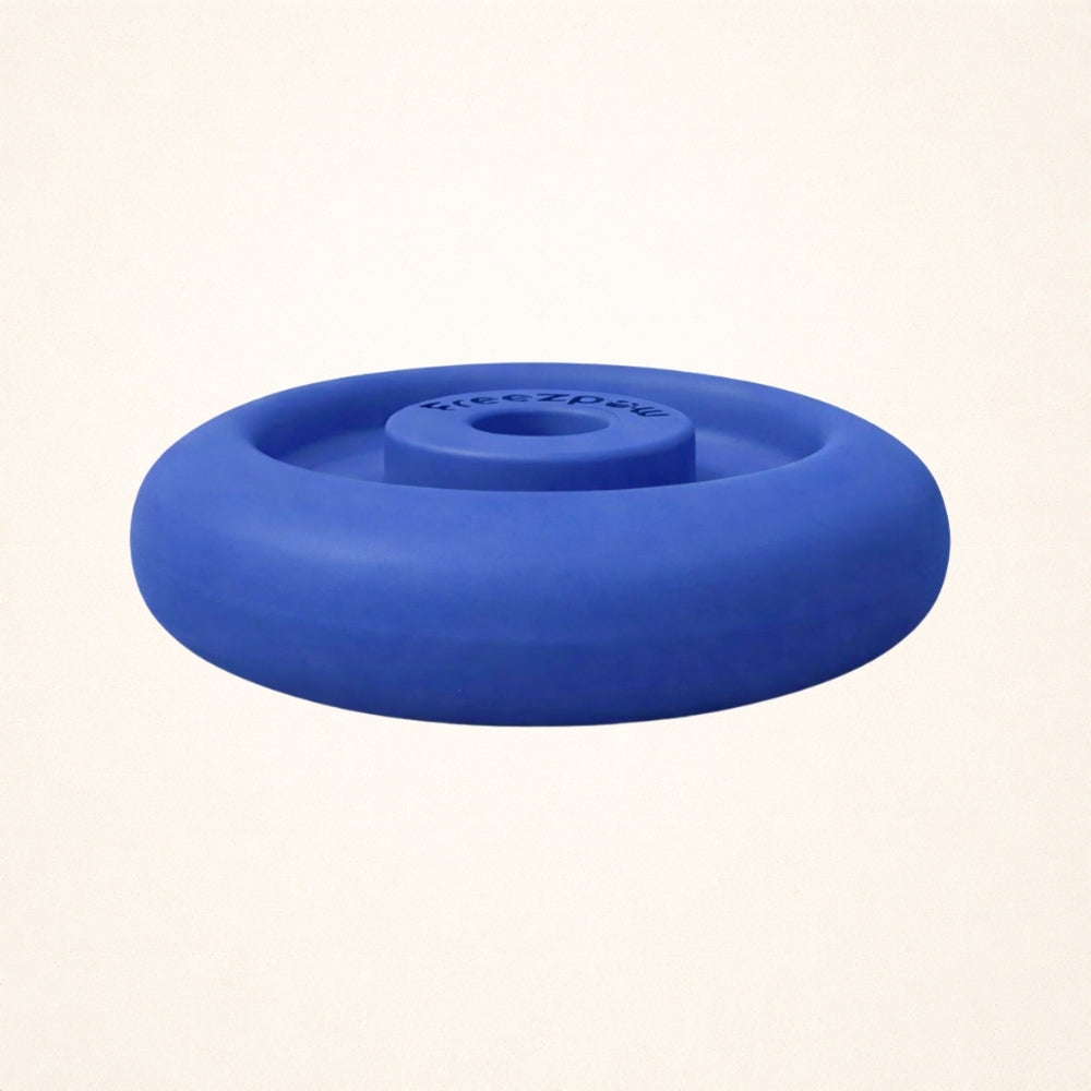 Fillable Rubber Doughnut Dog Toy, S | UP TO 50 LB DOGS / Navy