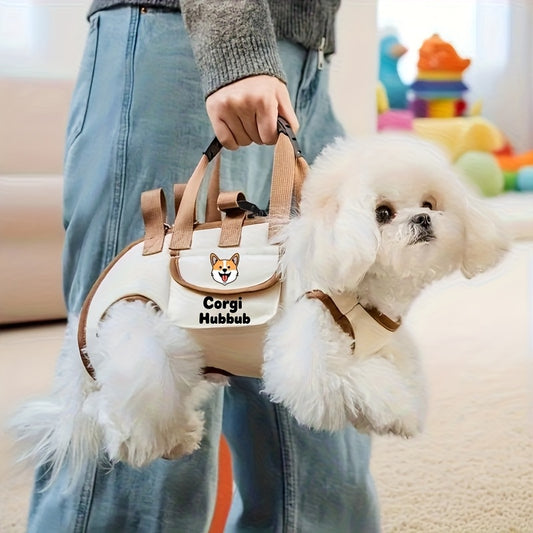 Small Pet Shoulder Bag - Breathable Mesh Single Shoulder Carrier for Cats and Dogs, Adjustable Strap Hands-Free Outdoor Travel Bag, Buckle Secure Closure for Small to Medium Pets, Available in S and M