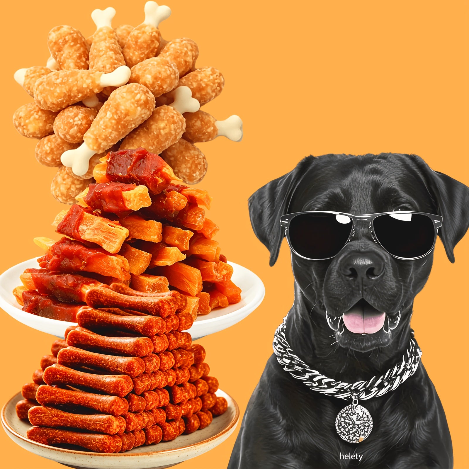 0.66LB/2LBDuck Jerky And Chicken Freeze-Dried Sharing Pack Dog Treats For Small, Medium, & Large Dog - Healthy, Easily Digestible, Soft, Chewy Morsels Make The Perfect Positive-Reward Training Treats For Dog.