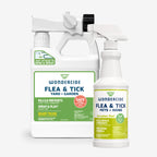 Flea and Tick Spray Kit for Pets and Yard Lemongrass
