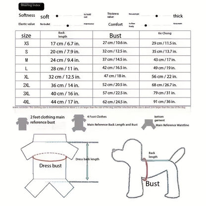 Dog Shirts 5-Pack Striped Breathable T-Shirts for Small Dogs & Cats – Soft Puppy Sweatshirt Costumes for Chihuahua, Poodle, Teacup Breeds, Boys & Girls, Sizes XS–4XL