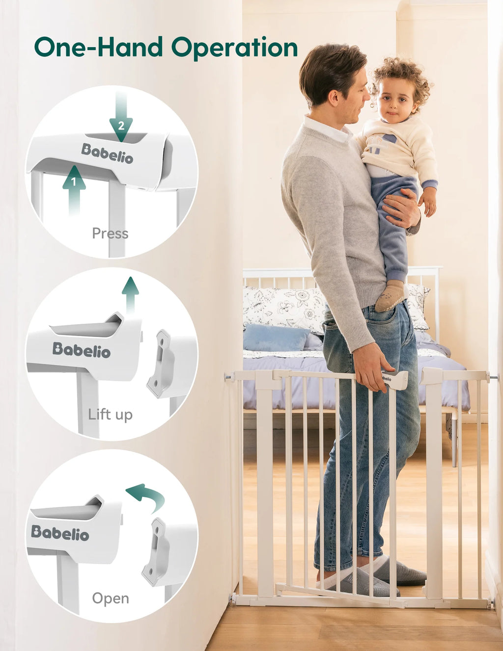 Pressure-Mounted Pet Gate product image 8