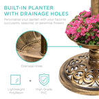 Solar Bird Bath with Planter product image 25