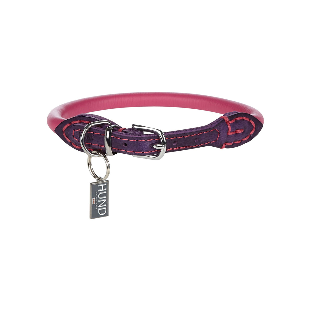Rolled Italian Leather Dog Collar product image 7