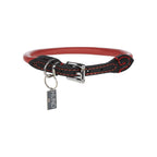 Rolled Italian Leather Dog Collar product image 10