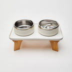 Elevated Pet Slow Feeder and Bowl Set product image 6