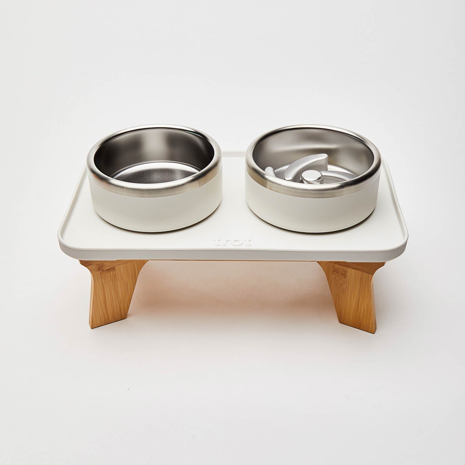 Elevated Pet Slow Feeder and Bowl Set product image 6