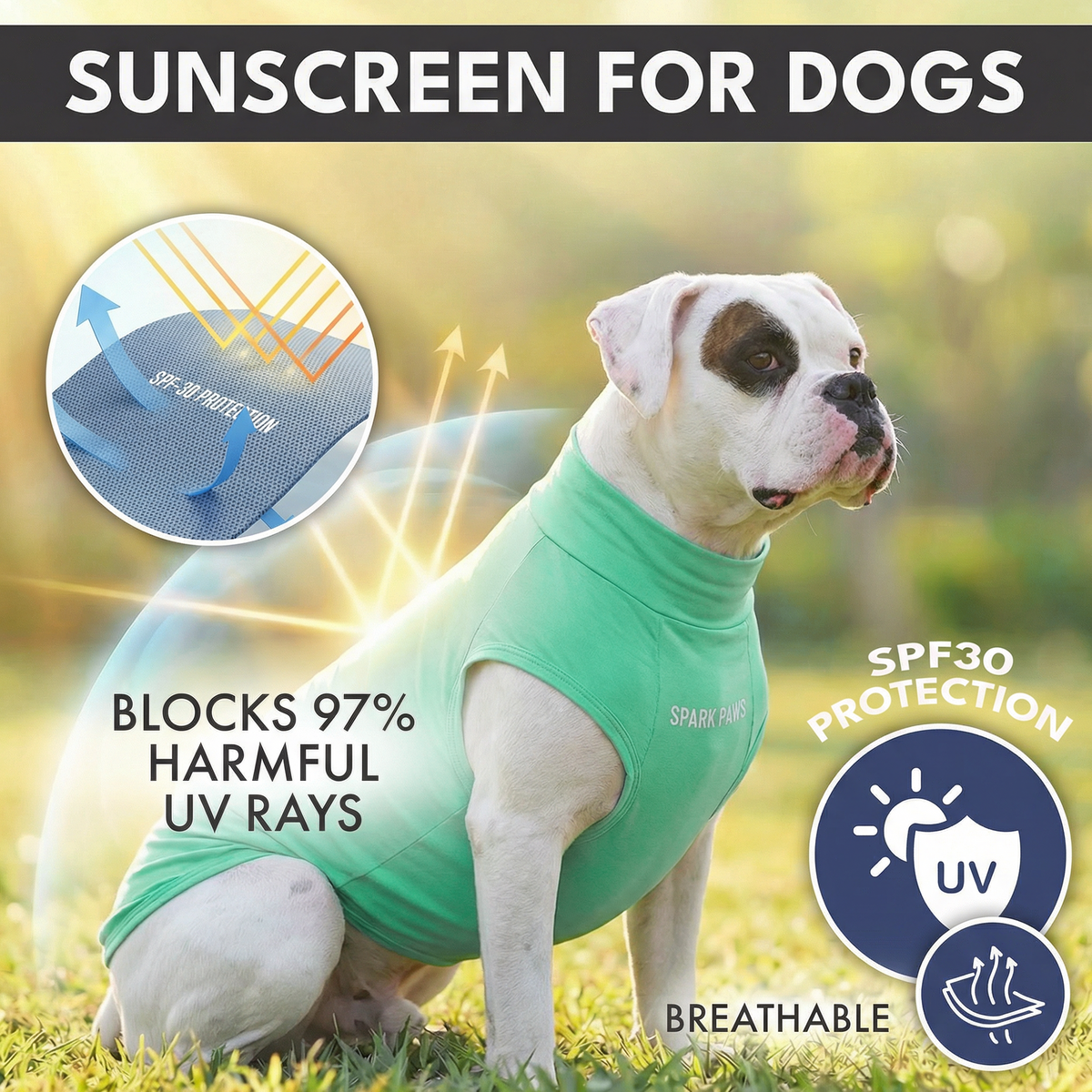 UPF 30 Dog Sun Shirt product image 52