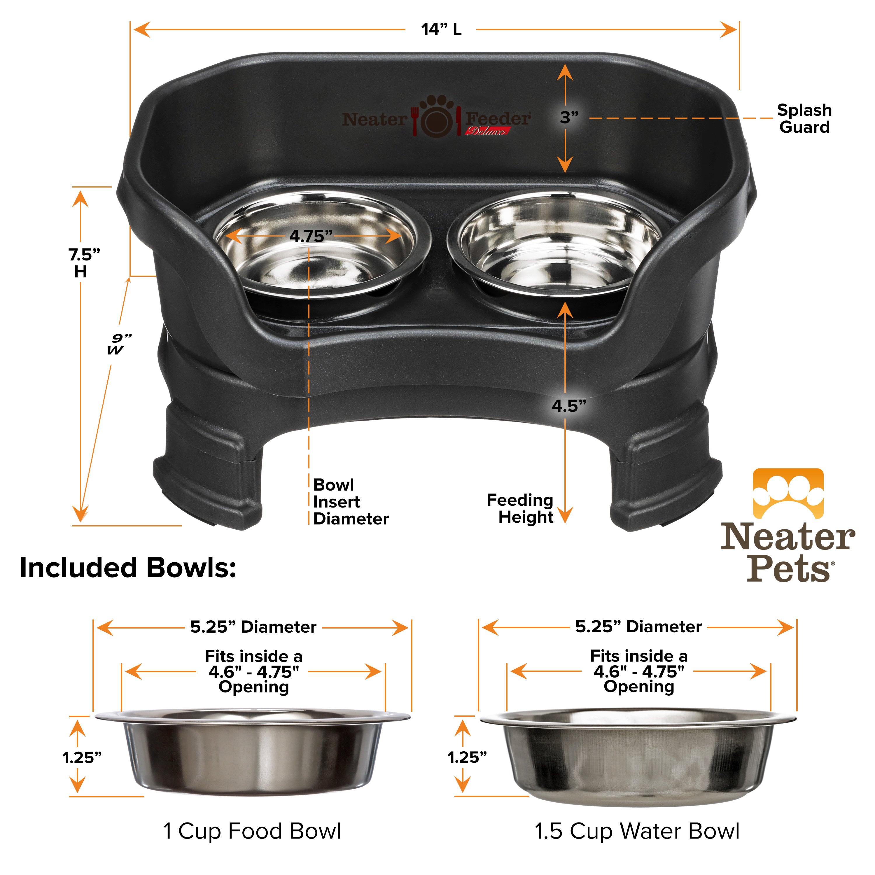 Elevated Spill-Containment Pet Feeder product image 152